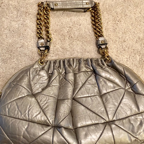 💯Authentic Marc Jacobs metallic quilted bag - Picture 5 of 8